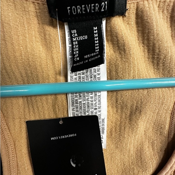 Forever 21 Tan Ribbed Bodysuit - Picture 4 of 6